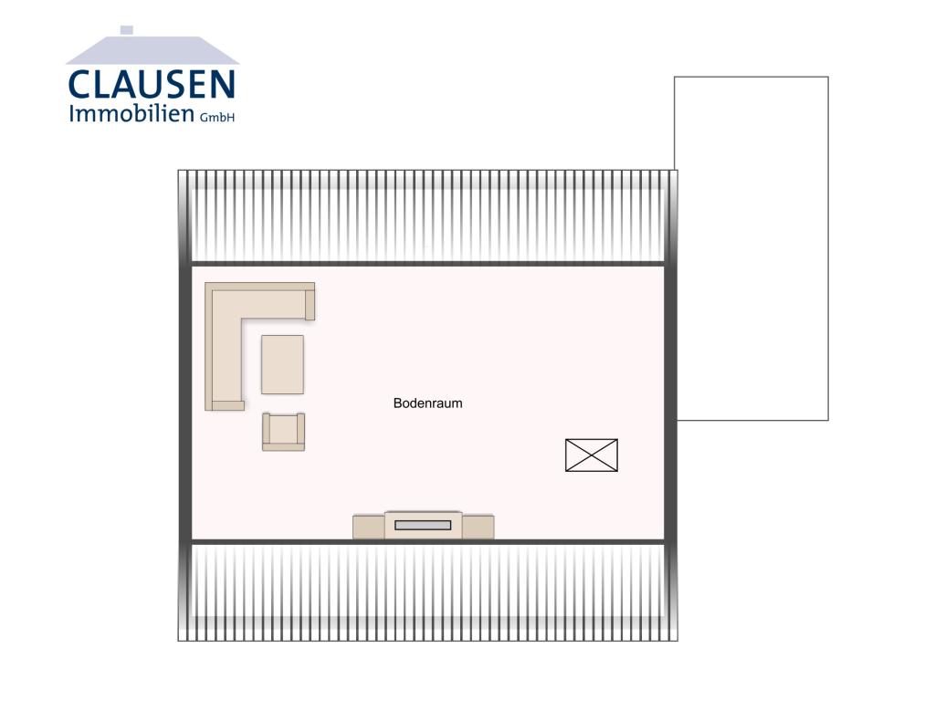 Einfamilienhaus: Grundriss Dachgeschoss